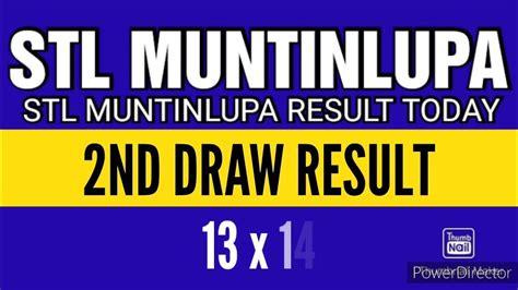 stl muntinlupa result|STL Result Today July 5, 2024 .